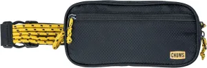 Chums Trail Jam Waist Pack - Tactical Belt Bag and Convertible Crossbody Bag with Zipper Pockets For Running, Hiking, and Travel - Black