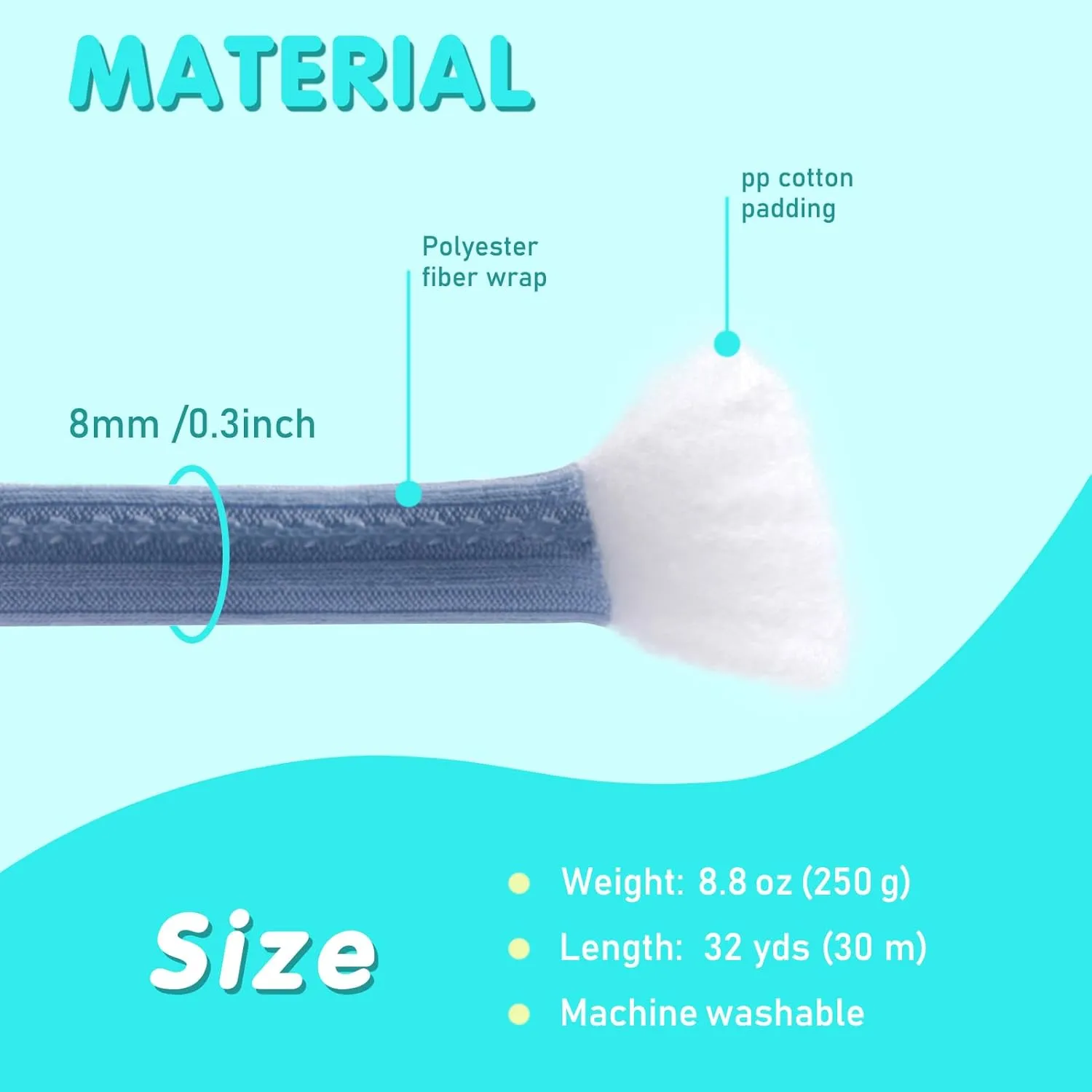 Chunky Yarn for Hand Knitting,Soft Bulky Yarn for Crocheting,Thick Big Twist Tubular Yarn for Making Blanket,Bags,Baskets,Pillows,Pet Nests 1.1lb/500g (2 Skeins Blue Gray)