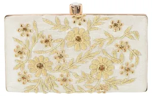 Clutch Purses for Women Luxury Handbag Bride Wallet Embroidered Clutch bag |Size 8X4,Multicolor.