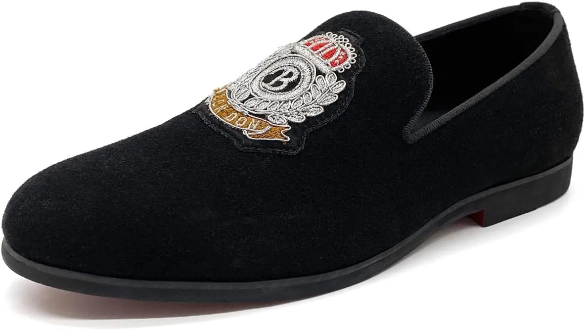 CMM Men's Luxury Penny Slip-On Loafer Party Dancing Shoes