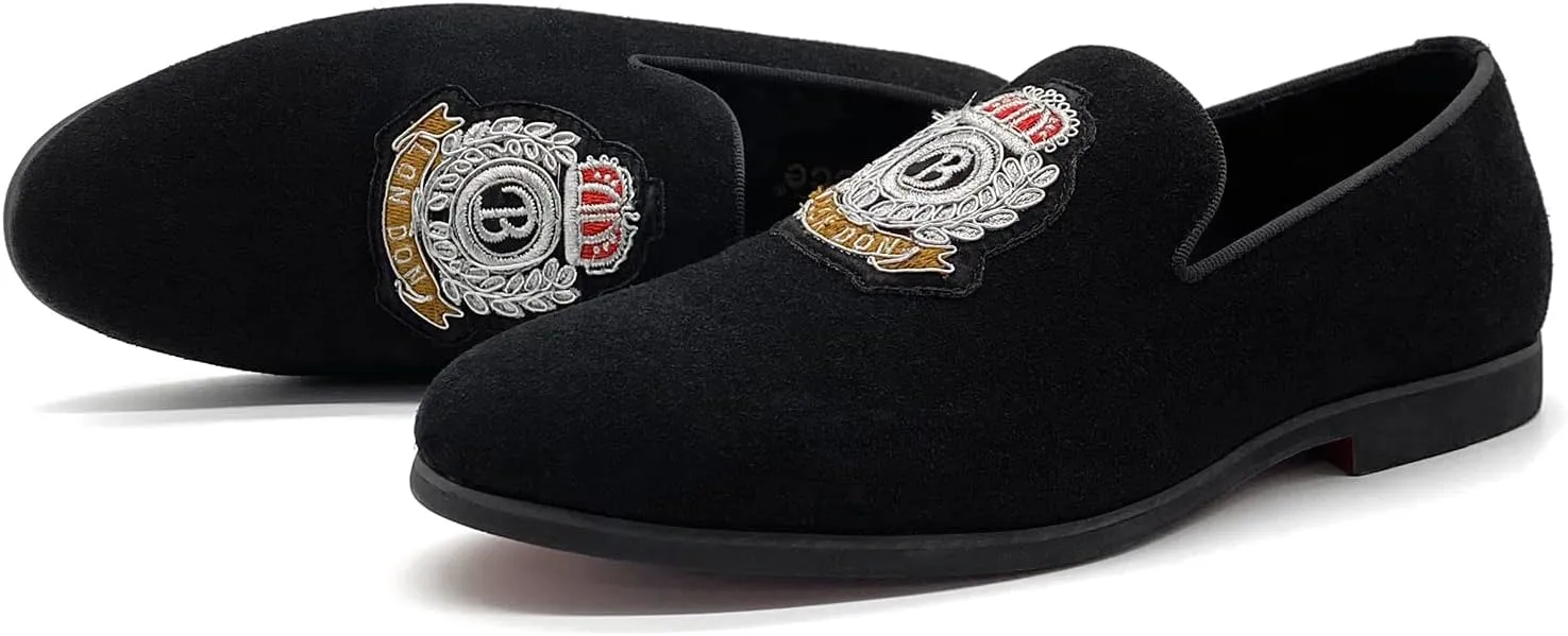 CMM Men's Luxury Penny Slip-On Loafer Party Dancing Shoes