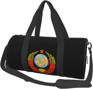 Coat Of Arms Of The Soviet Union Travel Duffle Bag Sports Bags Multipurpose Backpack Foldable Travel Bag Tote Bags