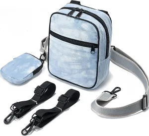 Convertible Crossbody Bag for Men/Women,Adjustable Waist/Shoulder/Backpack with 2/3 Strap,Everyday Essentials Carrier