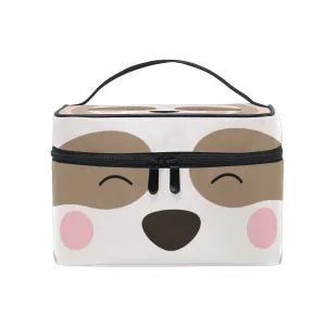Cooper girl I Like Sloth Cosmetic Bag Travel Makeup Train Cases Storage Organizer