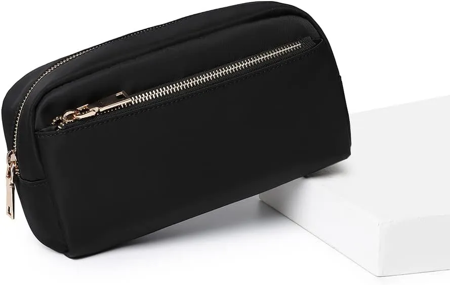 Cosmetic Bag Large Capacity Waterproof Makeup Bag Portable Toiletry Bag for Women Travel Toiletry Organizer with Adjustable Dividers