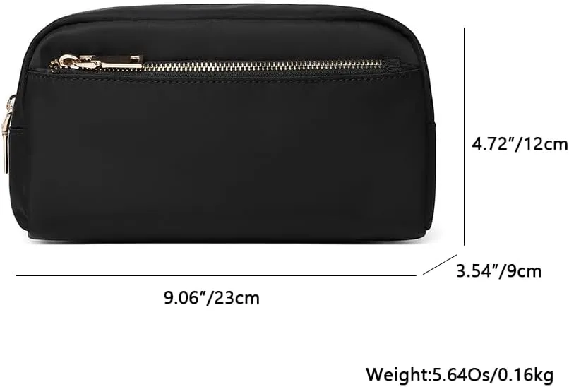 Cosmetic Bag Large Capacity Waterproof Makeup Bag Portable Toiletry Bag for Women Travel Toiletry Organizer with Adjustable Dividers