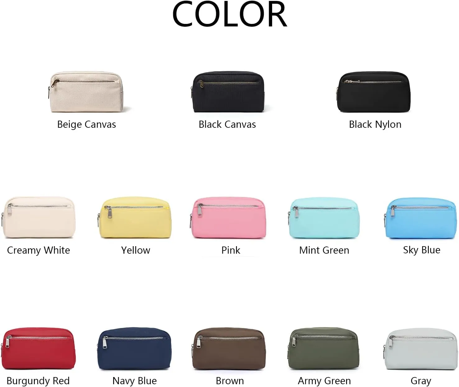 Cosmetic Bag Large Capacity Waterproof Makeup Bag Portable Toiletry Bag for Women Travel Toiletry Organizer with Adjustable Dividers