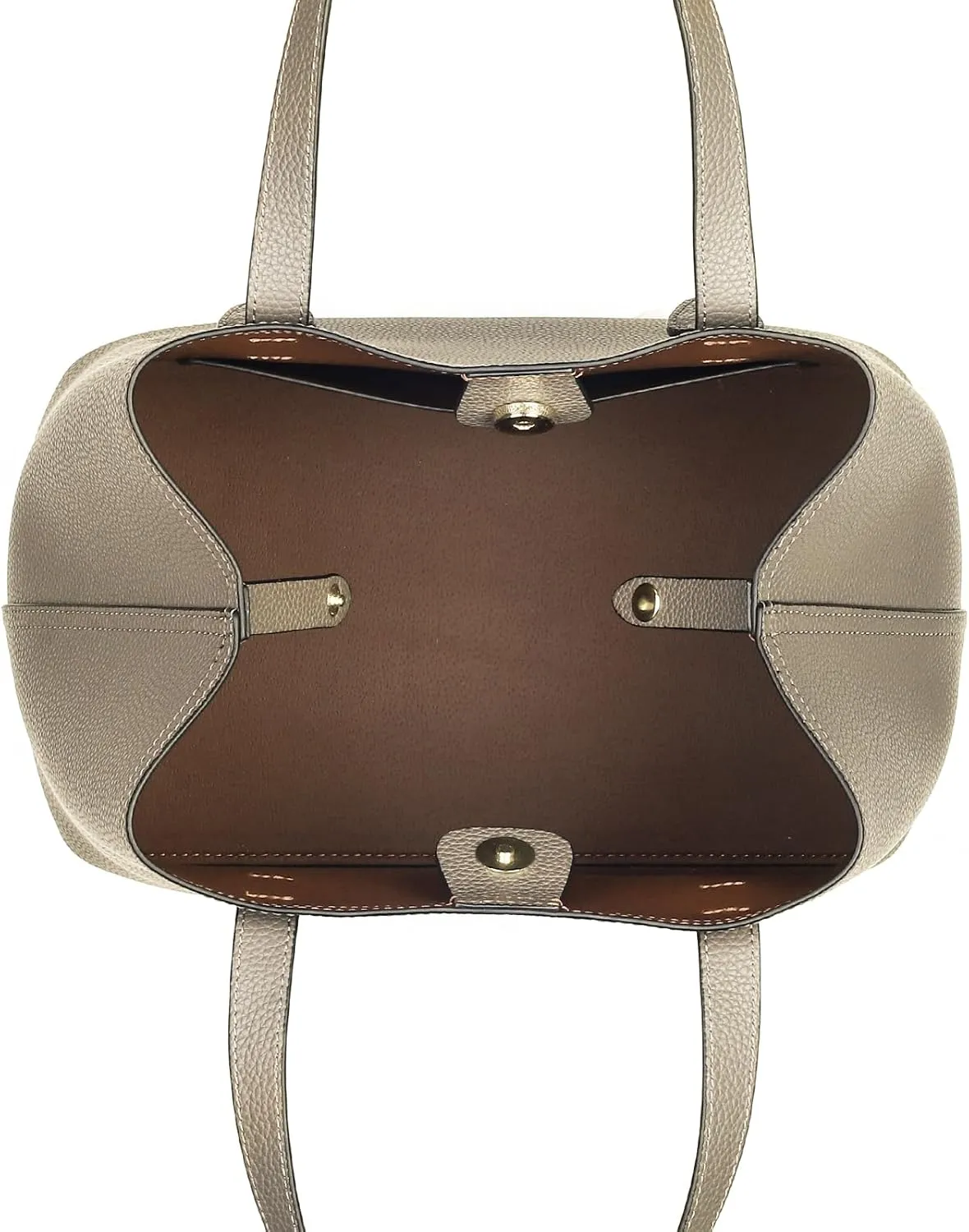 C.Paravano Large Capacity Tote Handbag | Full Grain Leather Tote Bag | Hobo Bag | Women's Top Handle Tote | Travel Work Tote