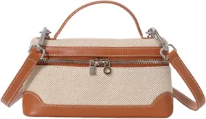 Crossbody Bag for Women Pouch Top-Handle Leather Bag Designer Shoulder Handbag Quiet Luxury Trendy Purse