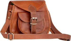 Crossbody Bags for Women Full Grain Leather Purse Handags Crossover Vintage Handmade Travel Shoulder Bag and Purses