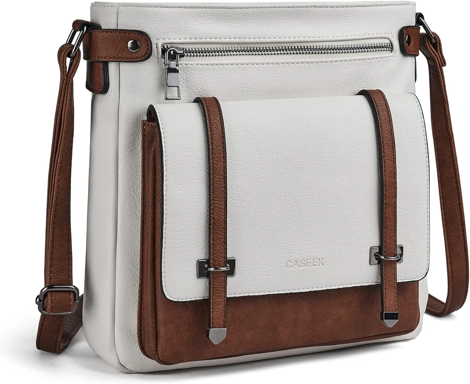 Crossbody Bags for Women Leather Purses: Fashion Women's Shoulder Handbags Medium Size Travel Ladies Cross Body Bag
