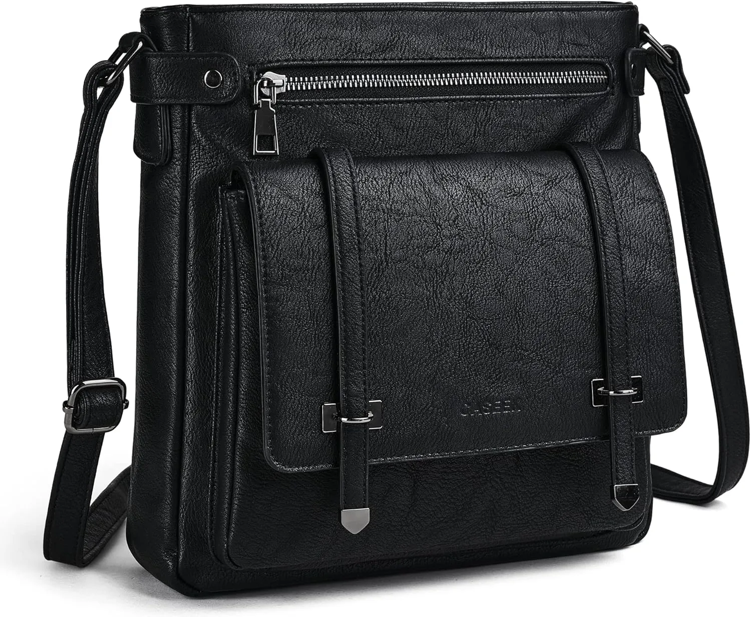 Crossbody Bags for Women Leather Purses: Fashion Women's Shoulder Handbags Medium Size Travel Ladies Cross Body Bag