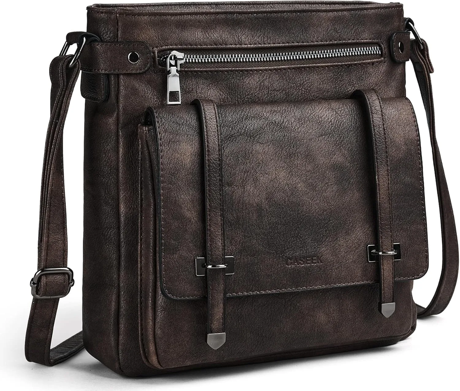 Crossbody Bags for Women Leather Purses: Fashion Women's Shoulder Handbags Medium Size Travel Ladies Cross Body Bag