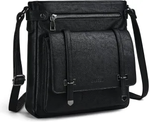 Crossbody Bags for Women Leather Purses: Fashion Women's Shoulder Handbags Medium Size Travel Ladies Cross Body Bag