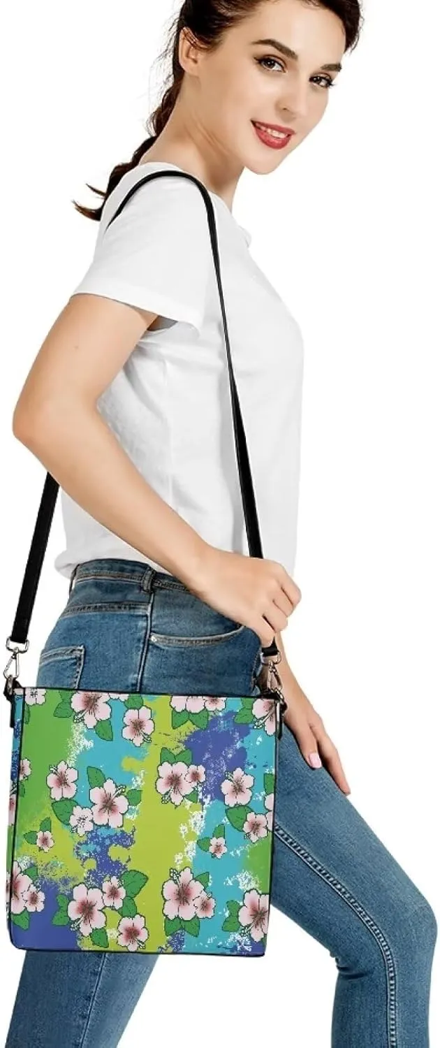 Crossbody Purses for Women Hobo Bags Waterproof Bucket Bags PU Leather Crossbody Purses Handbags for Women Trendy