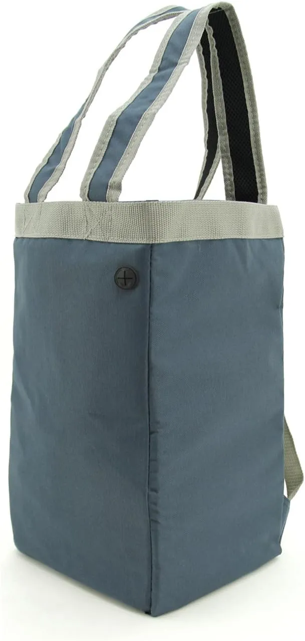 Crossover Tote&Backpack/Shoulder Tote Bag/Multifunction Backpack (Navy)