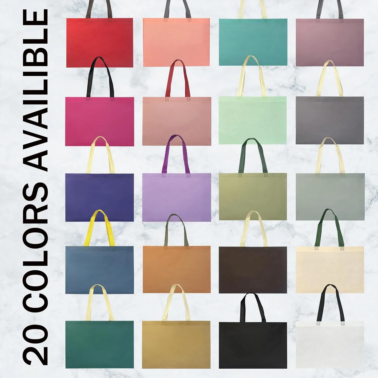 Custom Tote Bags，Personalized Non-Woven bag - Reusable Grocery Bags, Shopping Bags, Promotional Item, Logo,Recyclable