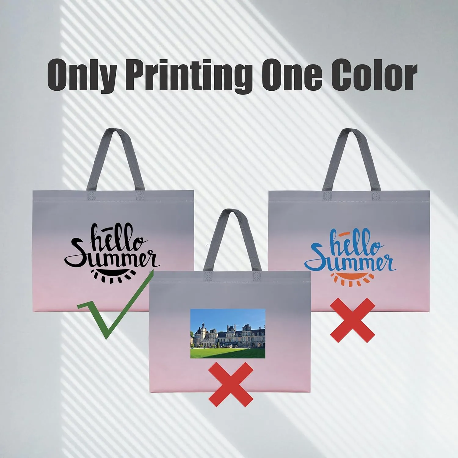 Custom Tote Bags，Personalized Non-Woven bag - Reusable Grocery Bags, Shopping Bags, Promotional Item, Logo,Recyclable
