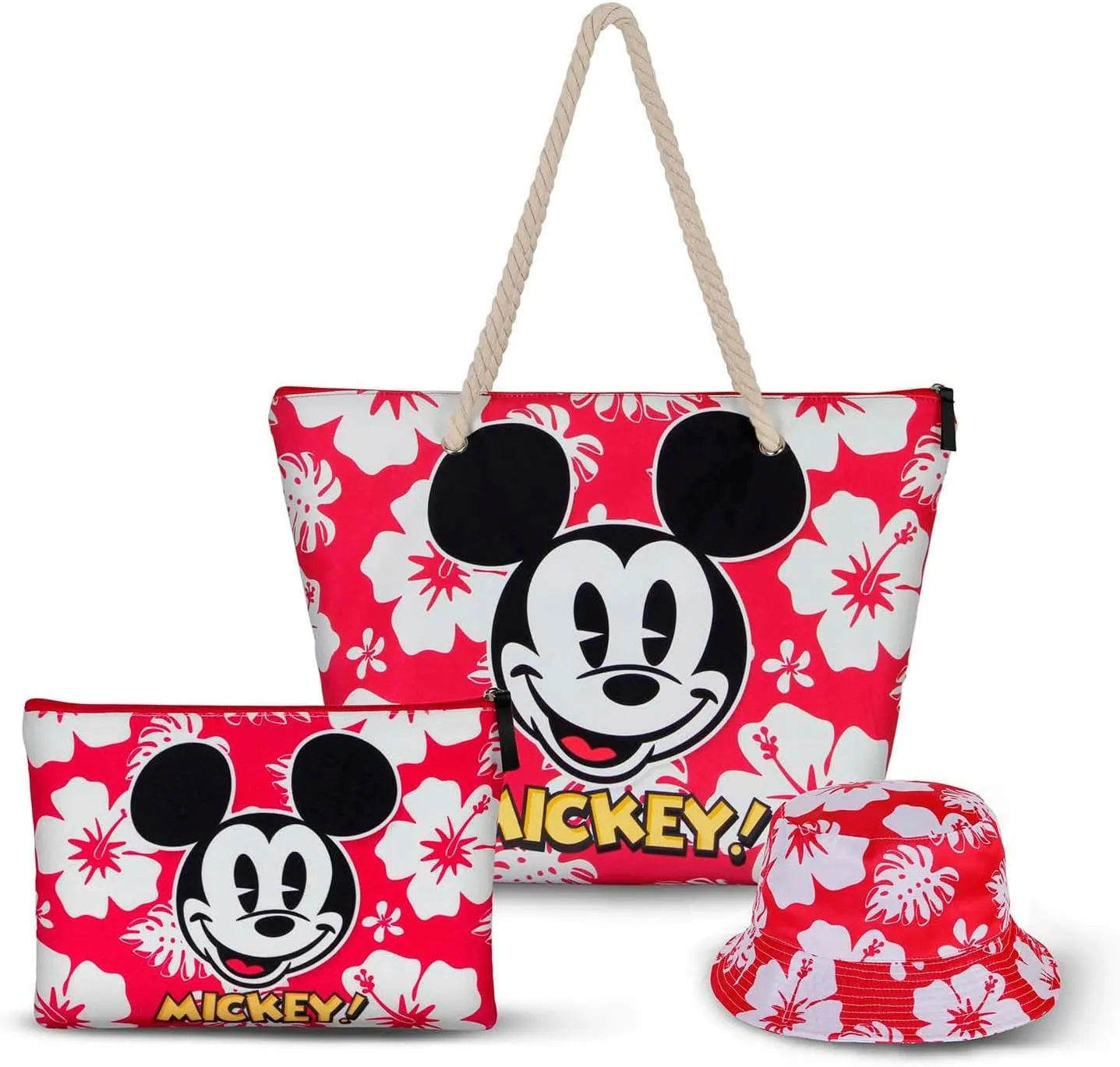 Disney Soleil Toiletry Bag, Red Hawaii, One Size