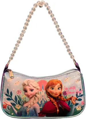 Disney/Nickelodeon Licensed Little Girl Shoulder Handbag With Beaded Handle