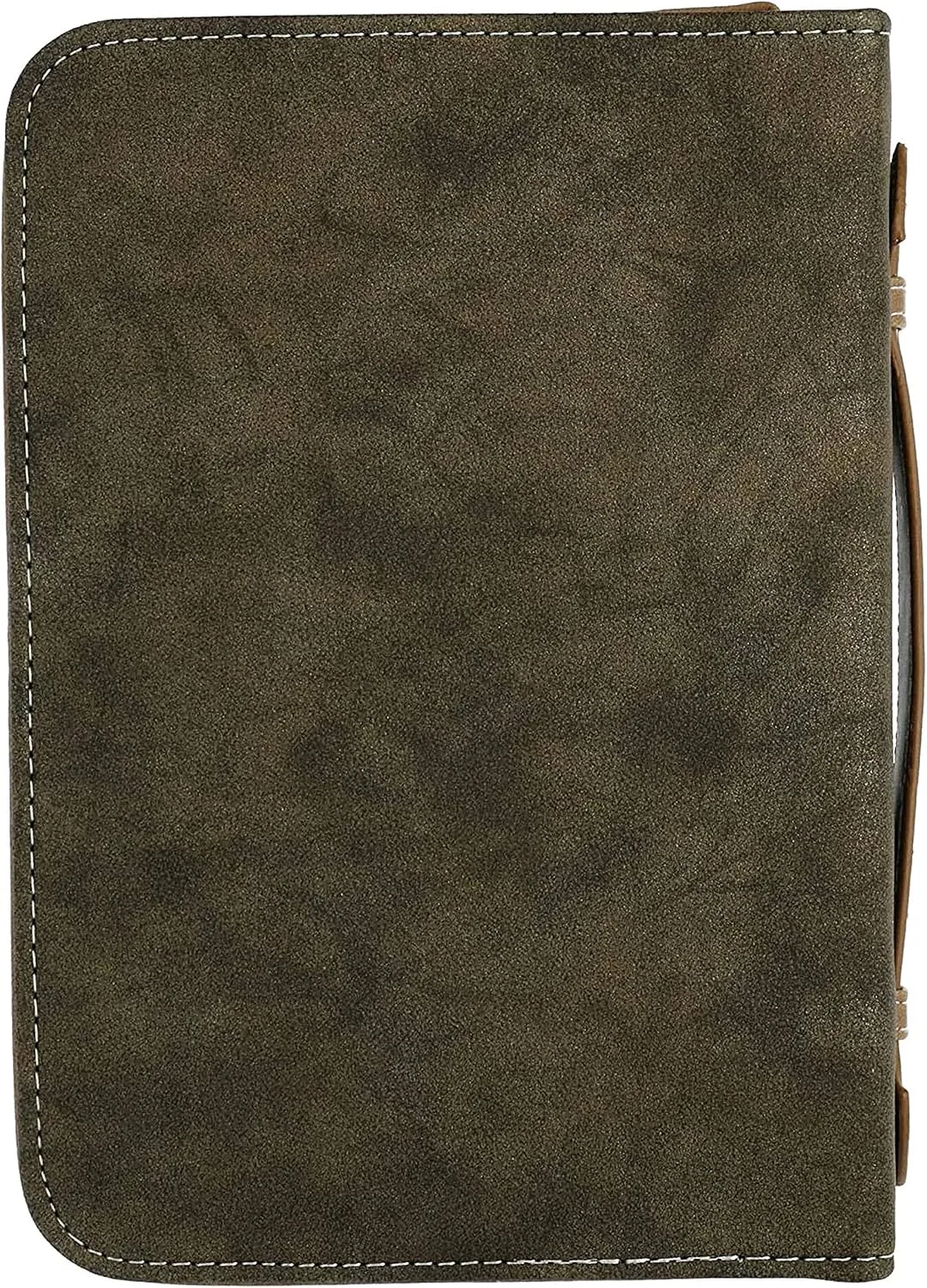 Divinity Boutique Bible Case for Men and Boys - Extra-Large Faux Leather Bible Cover for Church, Study, Travel - Fits Books up to 10” x 7.5” x 1.5”