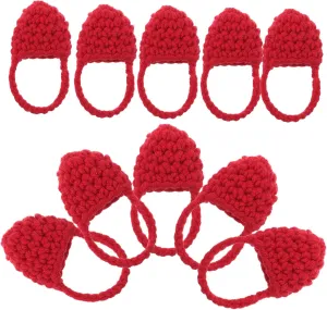 Doll Knitted Bag Mini Fashionable Purse for Girls Tiny Knitted Bag Adorable