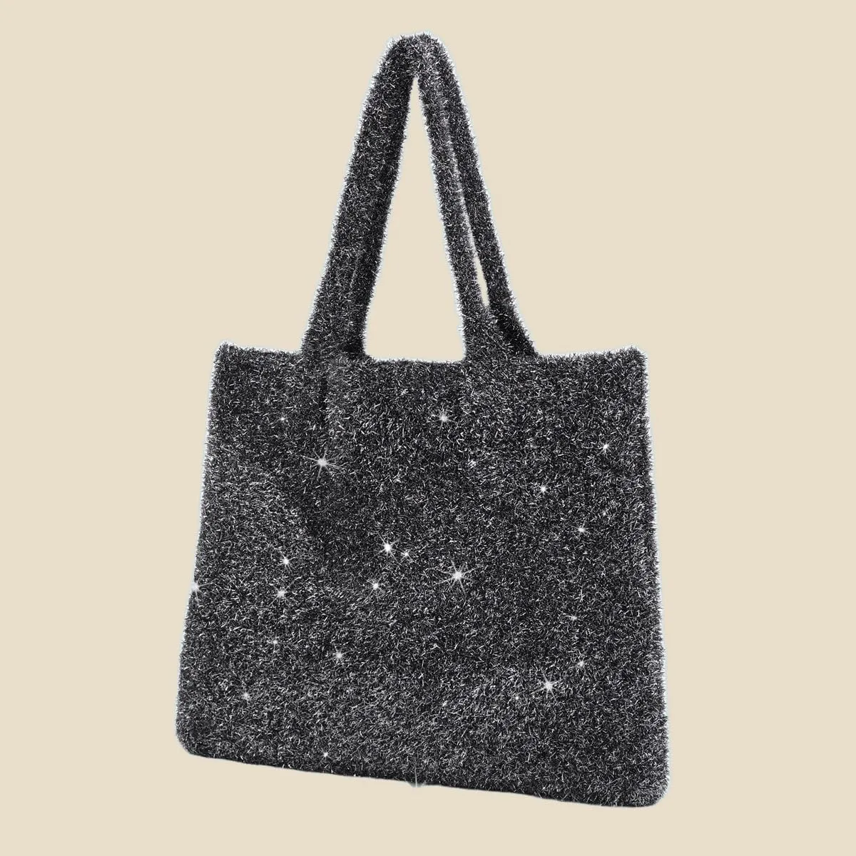 ENBEI large Sparkly bag for clubbing party tote bag aesthetics for women .Christmas,New Year,Gifts for Women with Gift Boxes