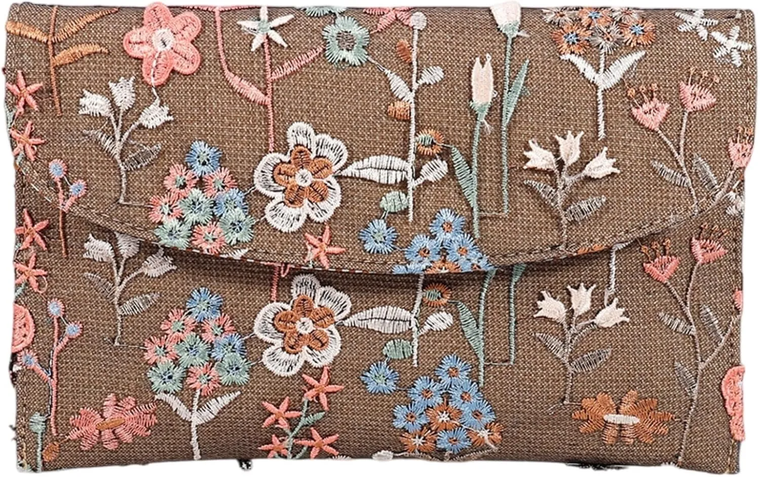 Floral Clutch Purses for Women,Small Summer Embroidery Sequin Evening Bag for Formal Party Wedding