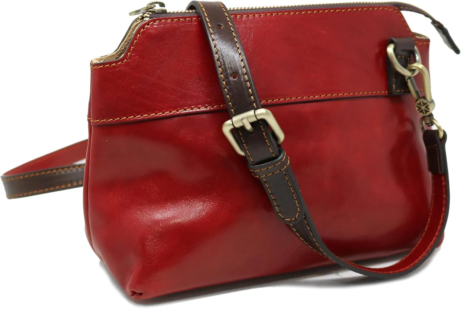 Floto Sardinia Shoulder Tote Bag with Crossbody Bag Women's