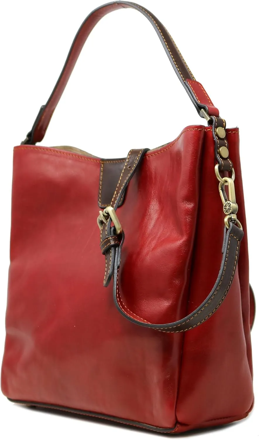 Floto Sardinia Shoulder Tote Bag with Crossbody Bag Women's