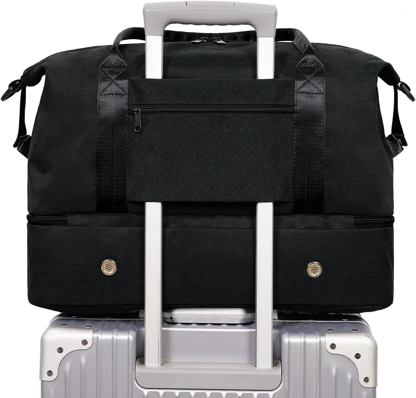 For Spirit Airlines 18x14x8 Personal Item Bag Underseat Carry On Bag with Wet Pocket & Shoe Compartment & USB Charging Port