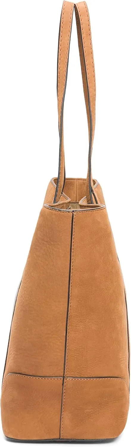 Frye Women's Melissa Shopper Tote Bag, Stylist Large Handbag with Adjustable Strap & Pockets
