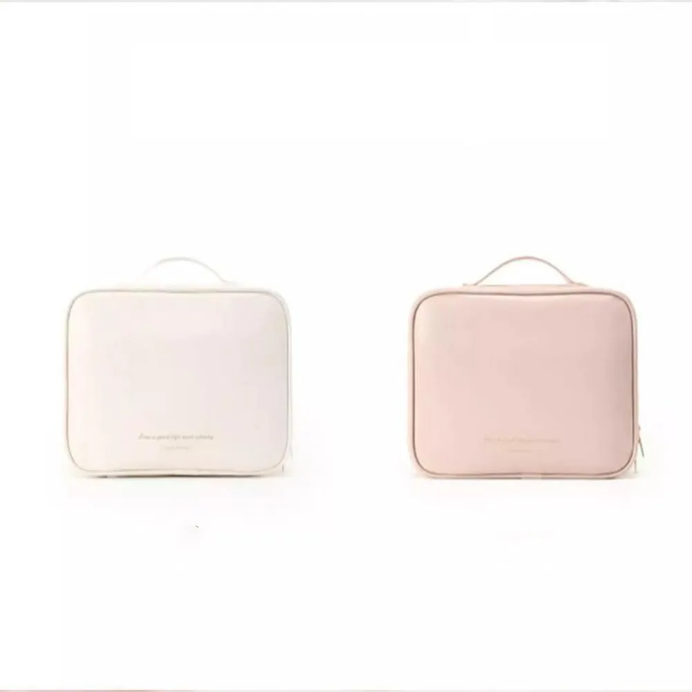 GDSAFS Multi Compartment Toiletry Bag, Multi-Compartment Toiletry Cosmetics Bag, Toiletry Cosmetics Bag Consulbefor for Makeup Travel (2pcs-B)