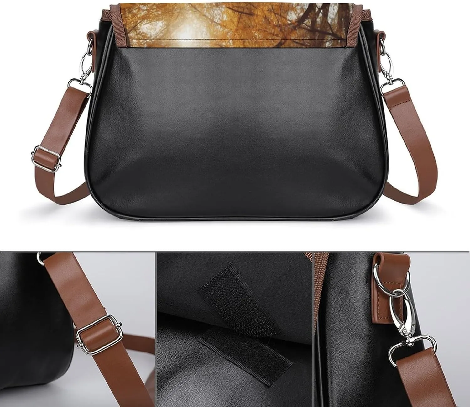 Geometric Marble Crossbody Bags for Women,PU Leather Tote Bag for Women,Shoulder Bag Purse for Work Shopping Travel