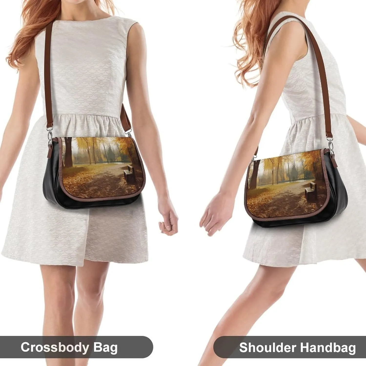 Geometric Marble Crossbody Bags for Women,PU Leather Tote Bag for Women,Shoulder Bag Purse for Work Shopping Travel