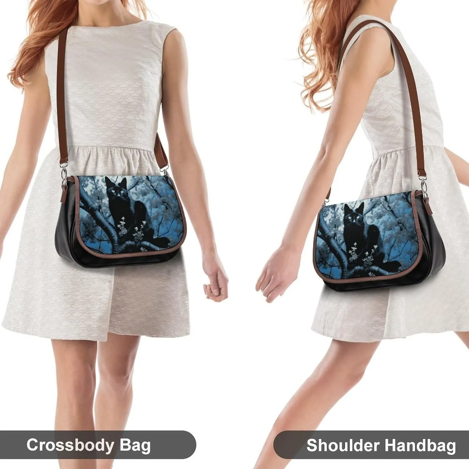 Geometric Marble Crossbody Bags for Women,PU Leather Tote Bag for Women,Shoulder Bag Purse for Work Shopping Travel