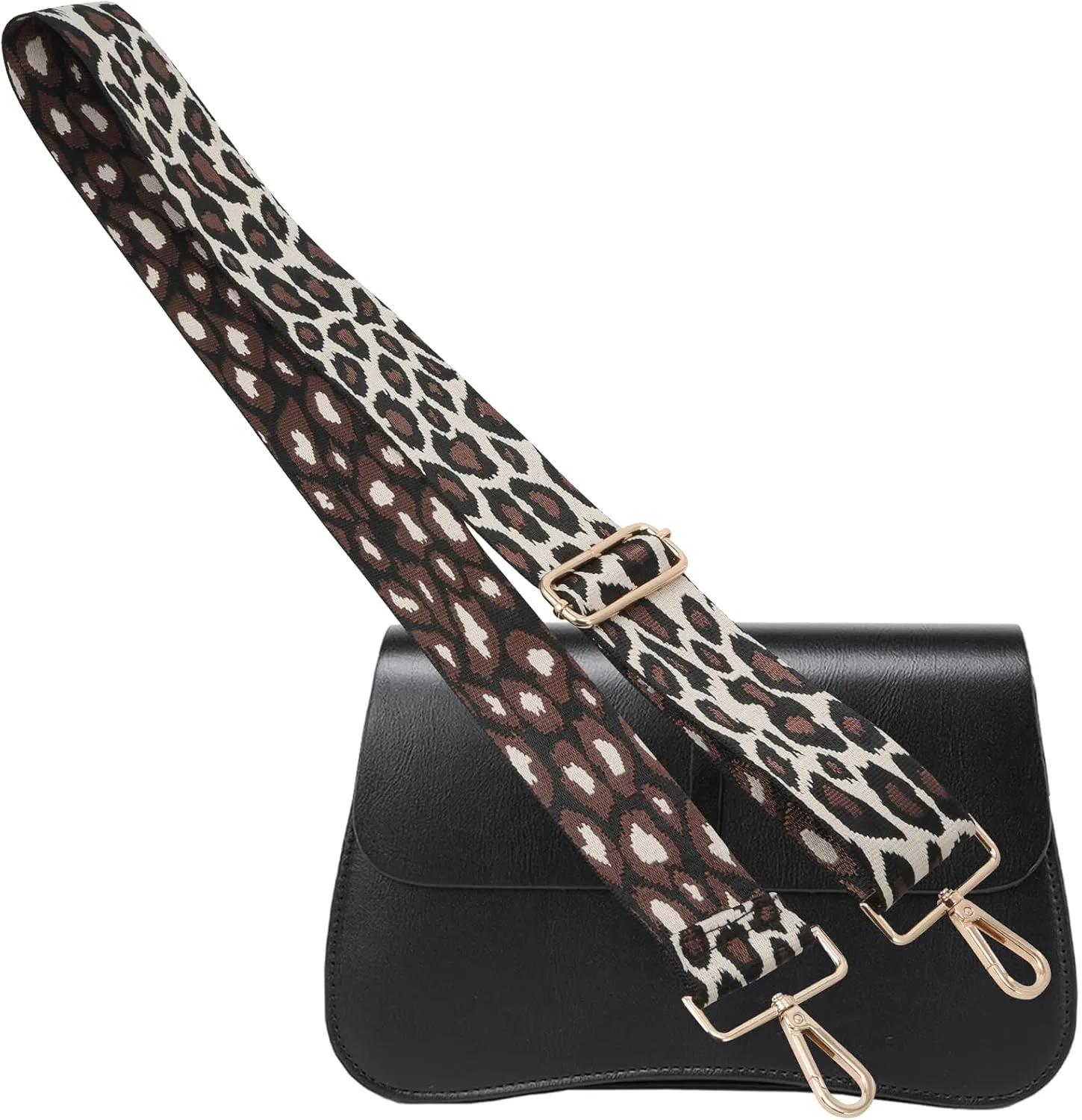 GINJKGO Purse Straps Replacement Crossbody - Adjustable Bag Strap for Purses, Wide Shoulder Strap for Women Guitar Purses
