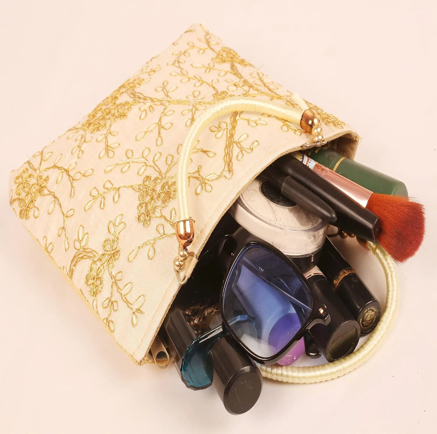 handcrafted embroidered/brocade/sequins evening purse handbag vintage party wedding gift for women.