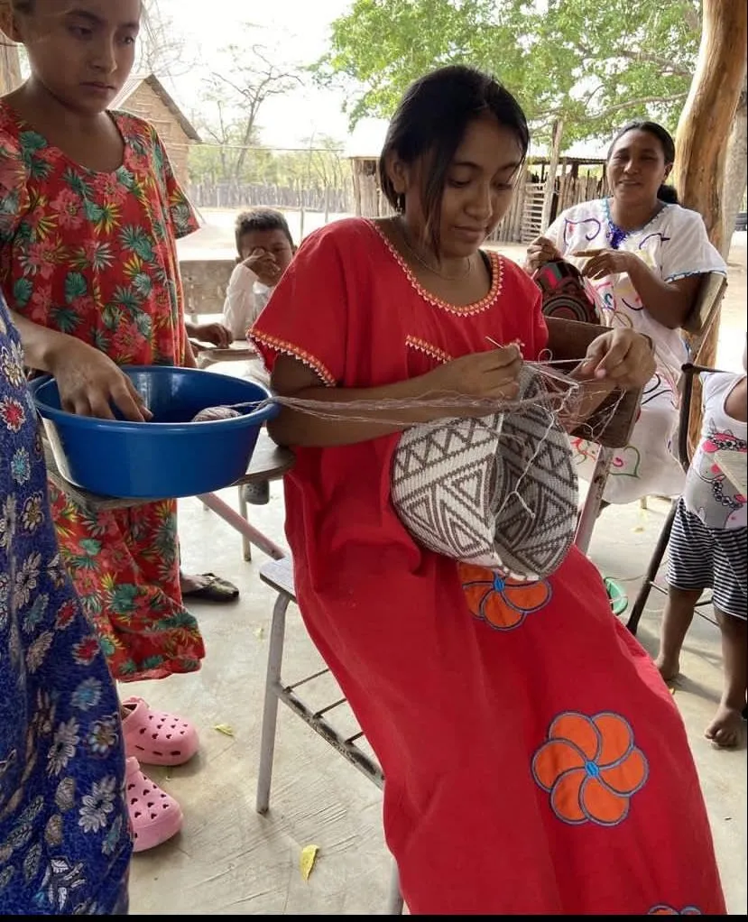Handmade Large Wayuu bag, Colombian mochila wayuu. Ancient and precious piece of art made by indigenous, Black and white bag. Exclusive and unique design. Shoulder or crossbody crocheted bag. Gift ready!