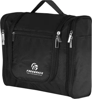 Hanging Toiletry Bag Extra Large Capacity | Premium Travel Organizer Bags For Men And Women | Durable Waterproof Nylon Bathroom, Shower, Makeup Bag For Toiletries, Cosmetics, Brushes