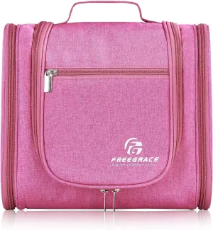 Hanging Toiletry Bag Extra Large Capacity | Premium Travel Organizer Bags For Men And Women | Durable Waterproof Nylon Bathroom, Shower, Makeup Bag For Toiletries, Cosmetics, Brushes