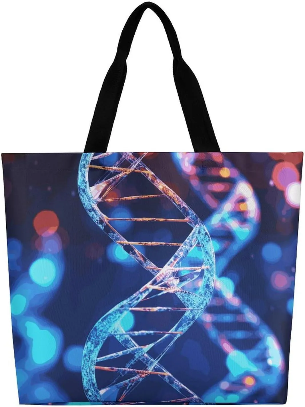 Hedgehog Tote Bags, Reusable Grocery Bags, Large Shopping Bag, Shoulder Bag for Women