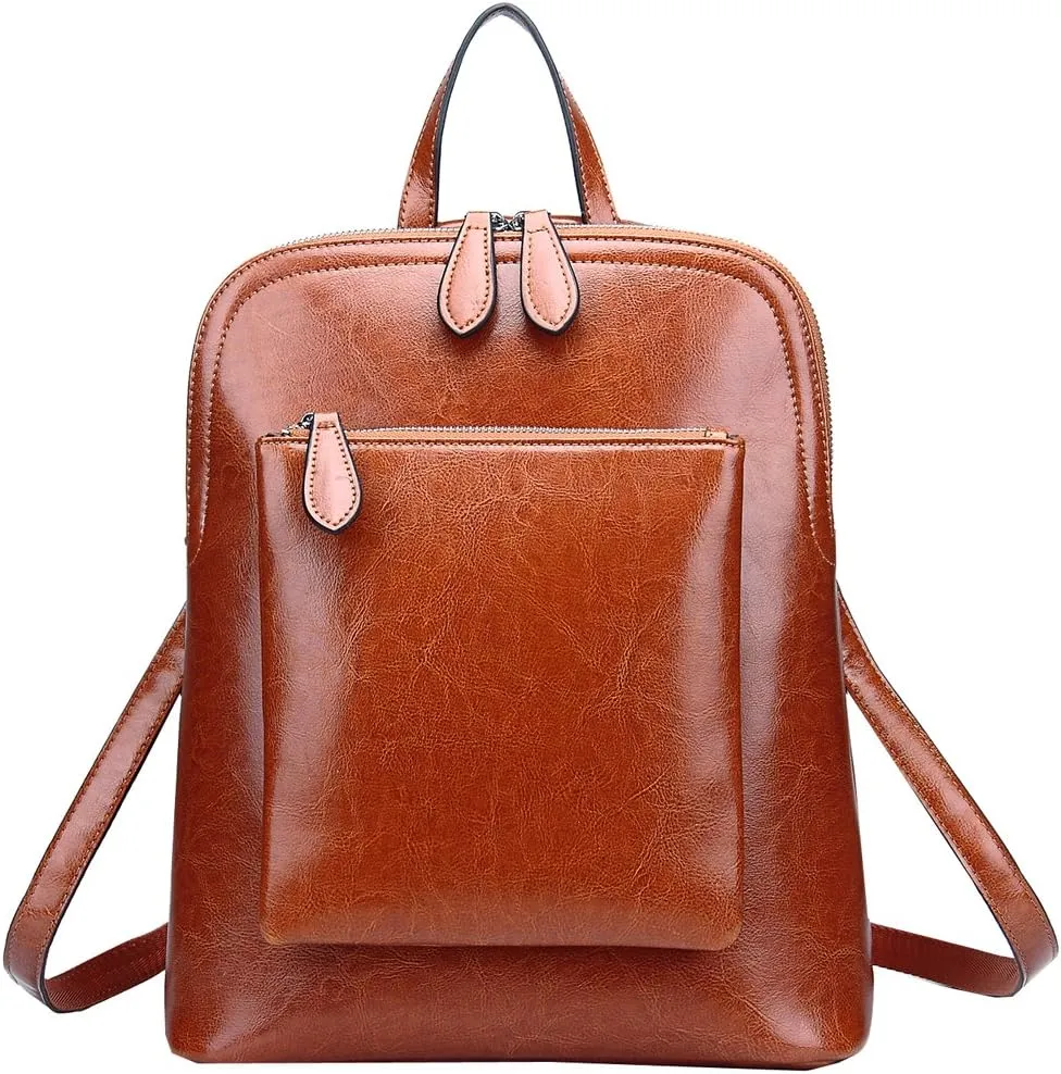 HESHE Backpack for Women Leather Backpack Purse Convertible Designer Bag Back Pack for Work Everything Bag