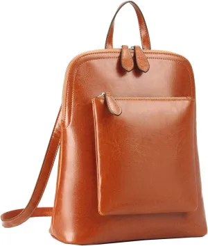 HESHE Backpack for Women Leather Backpack Purse Convertible Designer Bag Back Pack for Work Everything Bag