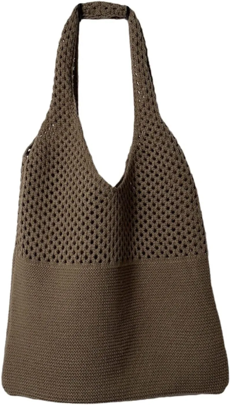 Hobo Bags for women ins knitted bag fashion retro shoulder bag handbag large capacity tote bag