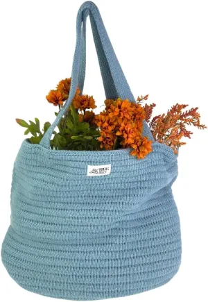 Humble Hilo Knitted Tote Bag Large Versatile Soft Bucket Purse