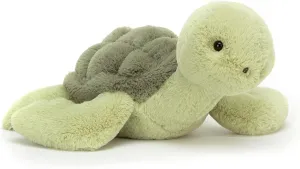 Jellycat Tully Turtle Stuffed Animal, 11 inches - Reptile Plush Toy - Classic Children's Gift