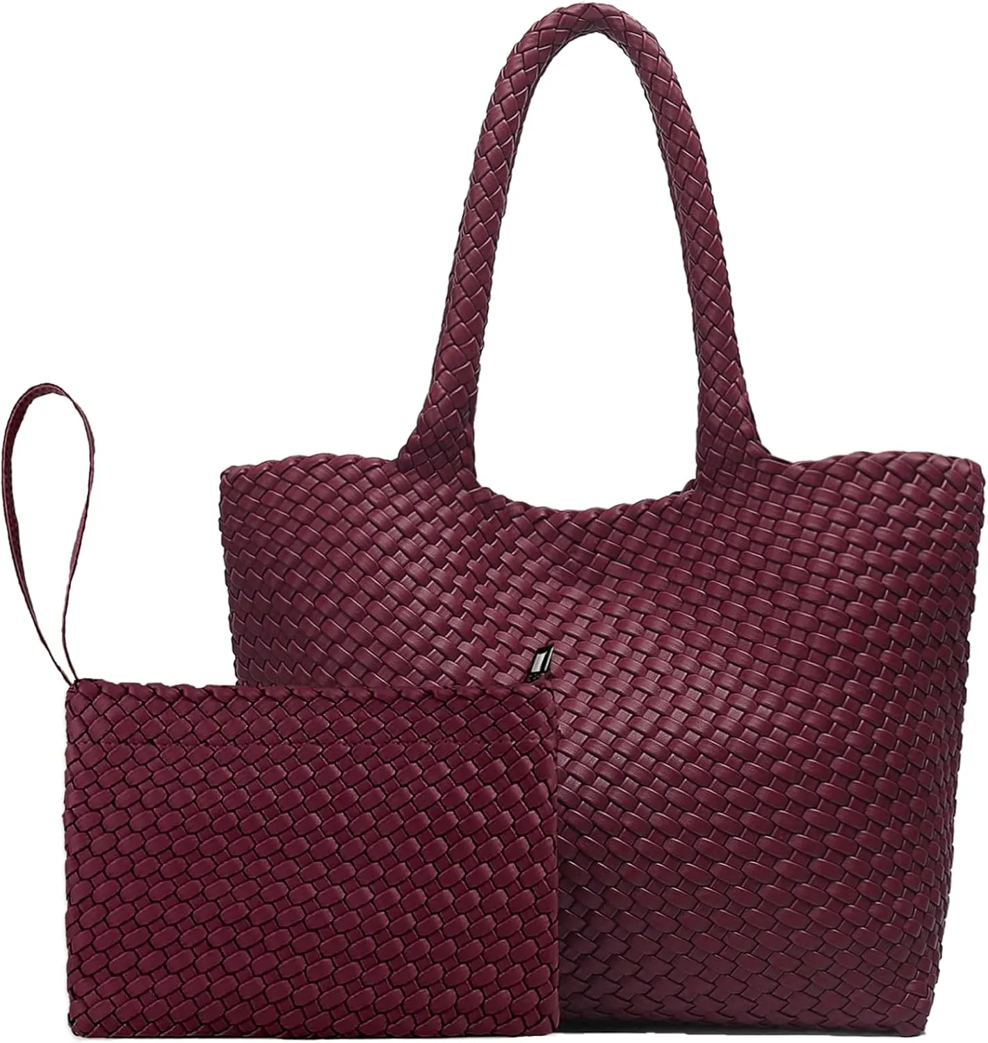 JINMANXUE Fashion Woven Bag Shopper Bag Travel Handbags and Purses Women Tote Bag Large Capacity Shoulder Bags