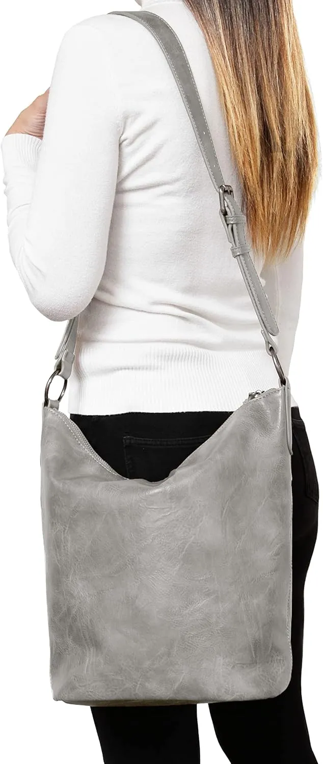 Joy Susan Crossbody Bucket Handbag: Nori Tote