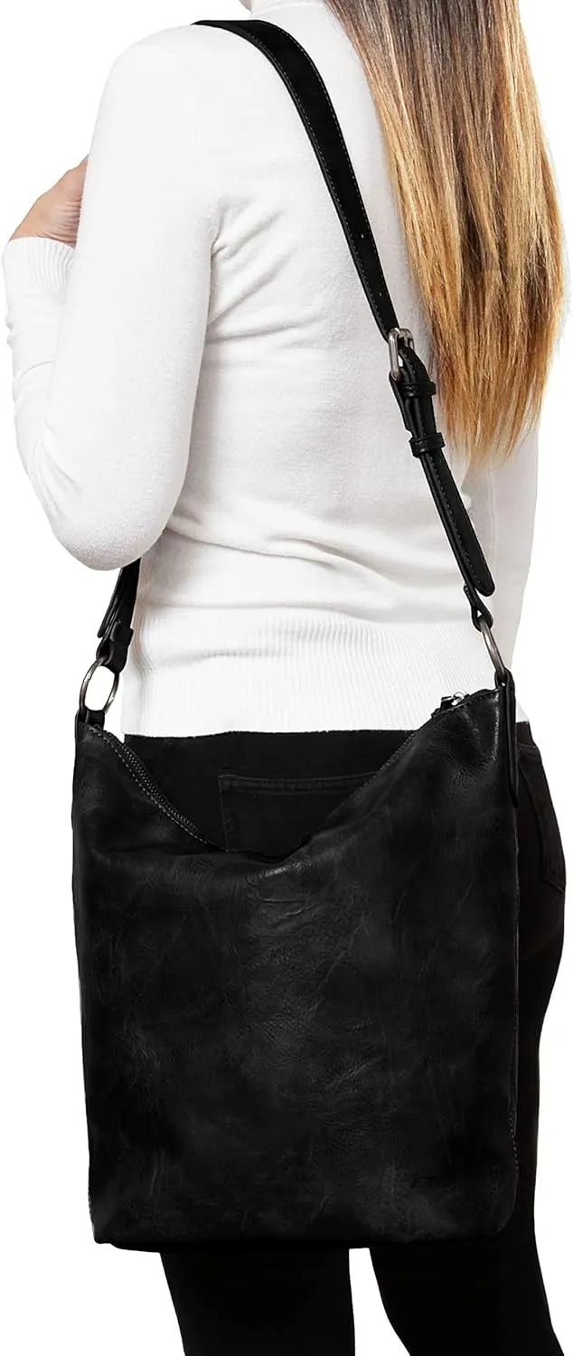 Joy Susan Crossbody Bucket Handbag: Nori Tote